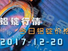 鋁錠行情：長(zhǎng)江各地區(qū)鋁錠價(jià)格市場(chǎng)行情12月20日